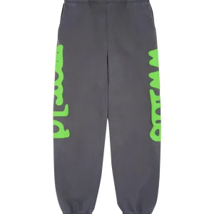 Sp5der Beluga Slate Grey Sweatpants