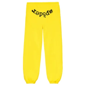 Sp5der Legacy Sweatpants Yellow
