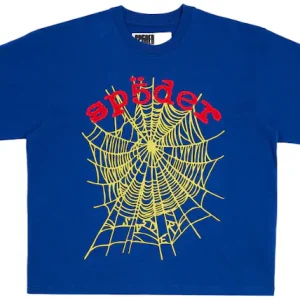 Sp5der OG Logo V2 Heavyweight Tee Navy