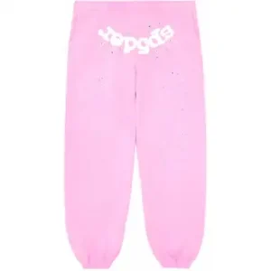 Sp5der OG Web Sweatpants Pink