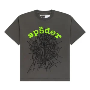 Sp5der OG Web V2 Tee Slate Grey