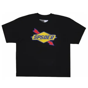 Sp5der The Spot Tee Black