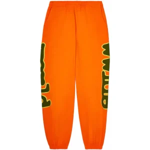 Sp5der World Beluga Sweatpants Orange
