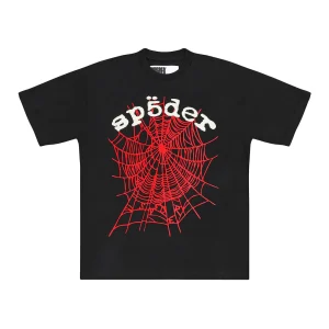 SP5DER LEGACY LOGO HW TEE BLACK